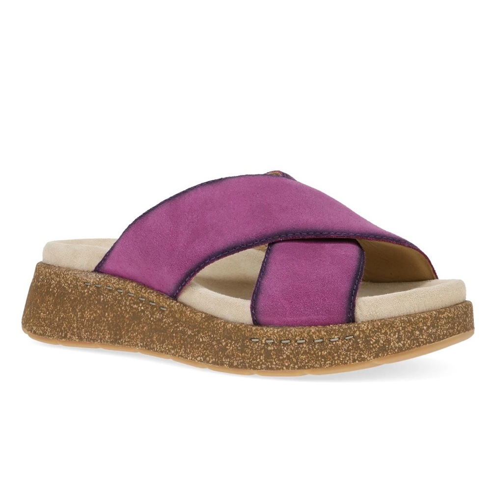 Women's Purple Slide Sandals
